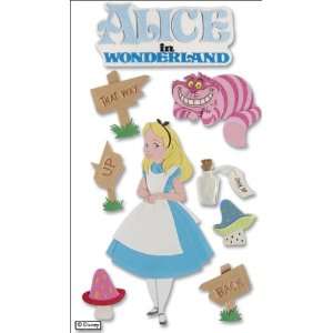   Dimensional Sticker Alice In Wonderla by Jolees Patio, Lawn & Garden