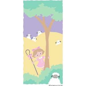  Pastel Little Bo Peep Paint by Number Wall Mural Baby