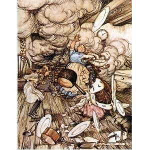   Magnet Arthur Rackham Alices Adventures in Wonderland