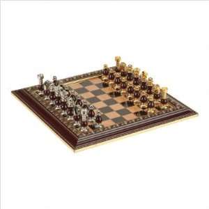 15 Metallic Chess With Decorative Board Toys & Games