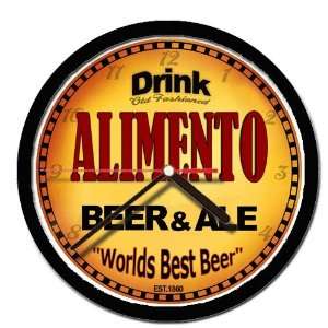  ALIMENTO beer and ale wall clock 