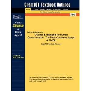   DeVito, ISBN 9780205522590 (9781428845022) Cram101 Textbook Reviews