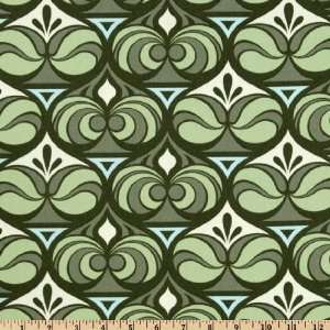   Damask Thyme Fabric By The Yard joel_dewberry Arts, Crafts & Sewing