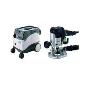  Festool Pkg. of 1010 Router and Dust Extractor CT 33 HEPA 