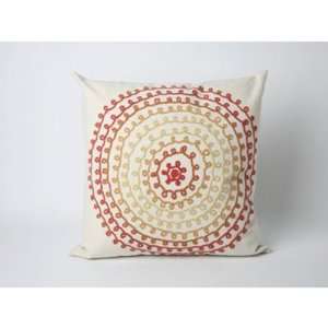   Threads Square Indoor/Outdoor Pillow in Warm Size 20