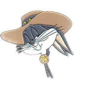 Warner Brothers Looney Tunes Bugs Bunny with Cowboy Hat and Bolo Tie 
