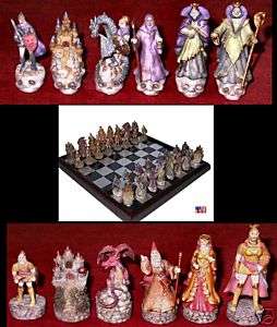 Undead vs. Realm of Fantasy Chess Set NIB  