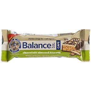  BALANCE NUTRITION BAR ENERGY CHOCOLATE ALMOND BISCOTTI 1 