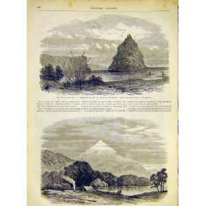  New Zealand Wanganui River Teramakau Print 1868