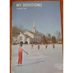  My Devotions January 1966 editor Donald Hoeferkamp Books