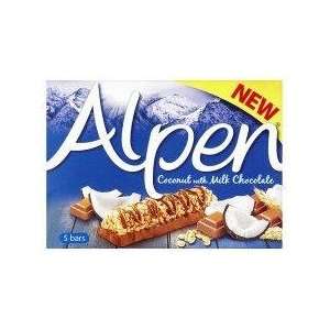 Alpen Coconut And Chocolate Cereal 5 Bars 145 Gram   Pack of 6  