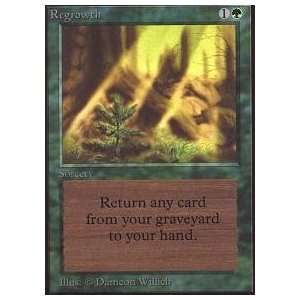  Magic the Gathering   Regrowth   Alpha Toys & Games