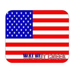  US Flag   Walnut Creek, California (CA) Mouse Pad 
