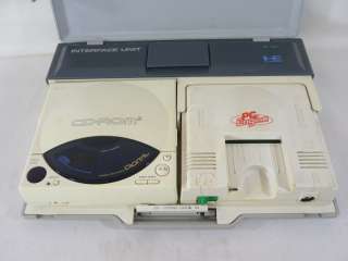   game title pc engine interface unit boxed cd rom system pc engine