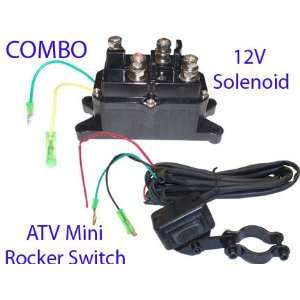   ATV UTV Solenoid Relay Contactor Winch Rocker Switch