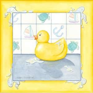  Rubber Ducky II Canvas Reproduction
