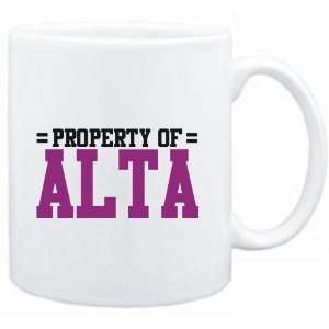    Mug White  Property of Alta  Female Names