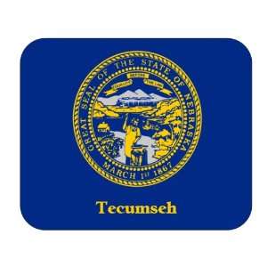  US State Flag   Tecumseh, Nebraska (NE) Mouse Pad 