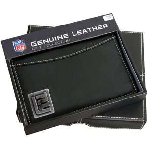  New York Giants Leather Passport Holder With Metal Logo 