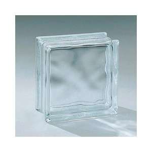    Daltile Glass Block Clear 8 x 8 Decora Block
