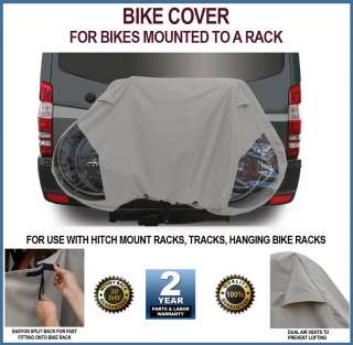 Deluxe RV Travel Bicycle Bike Cover for Mounted Bikes  