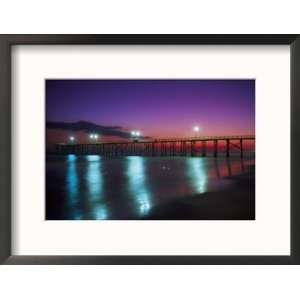 Bay Co.Pier, Gulf of Mexico, Panama City Beach, FL Framed Photographic 