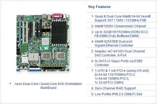 Super Micro Computer X7DA3+ SAS/SATA Motherboard  
