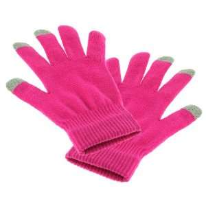   Touch Screen Gloves Compatible with iPhone / iPad   Pink Electronics