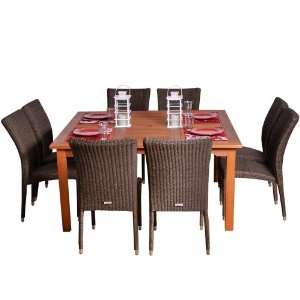  ia Provence 9 Piece Dining Set Patio, Lawn & Garden