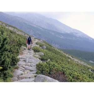  Magistrala Trail in Vysoke Tatry Mountains, Vysoke Tatry, Slovakia 