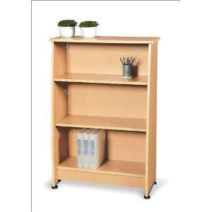  OFM Wood Bookcase with 3 Shelves Furniture & Decor