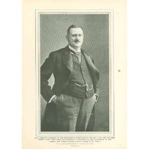  1900 Print H H Vreeland President of Metropolitan Street 