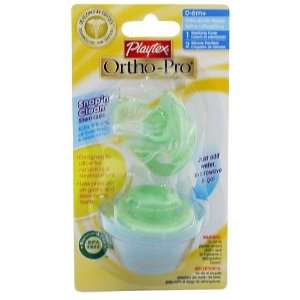  Playtex Baby Ortho Pro Silicone Pacifiers w/Sterilizing 