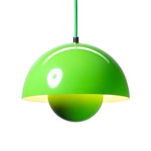  Verner Panton VP1 Green Flowerpot Pendant Lamp