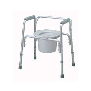  Deluxe 4 in 1 Steel Commodes   Aluminum Commode   4/cs   4 