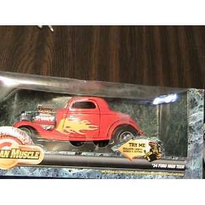  American Muscle 34 Ford High Tech Red with realistic 