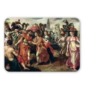  Laban Searching for Eliezer at the Well (oil   Mouse Mat 