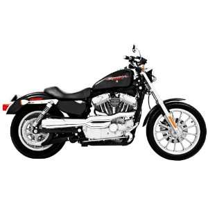 Freedom Performance American Outlaw High Chrome 2 into 1 Exhaust for 