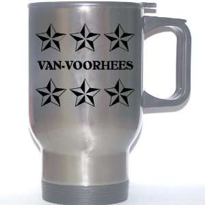  Personal Name Gift   VAN VOORHEES Stainless Steel Mug 
