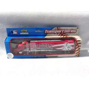   LOS ANGELES ANGELS MLB SEMI DIECAST TRACTOR TRAILER TRUCK by UPPERDECK