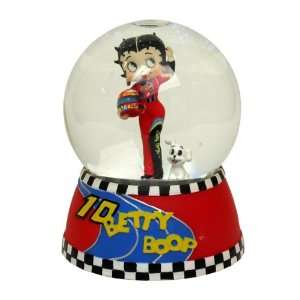 Betty Boop w/ Helmet Water Globe