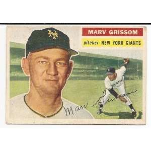  1956 Topps Marv Grissom #301 