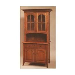  Bunker Hill 2 Door Amish Hutch