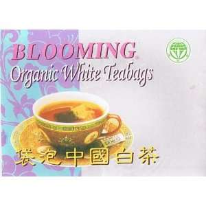  Blooming Organic White Tea Bags 100 Tea Bags Everything 