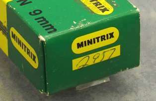 Minitrix N 2957 EMD F7 Diesel Loco ATSF / Santa Fe #501  