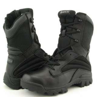  Womens Bates ZR   8 Side   zip Duty Boots Shoes