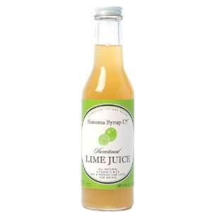 Sonoma Syrup Co.   No.29 Sweetened Lime Juice. 8oz  
