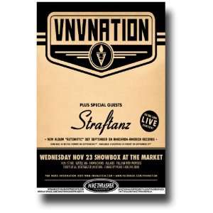  VNV Nation Poster   Concert Flyer   Automatic Tour