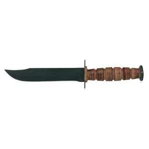  USMC Knife w/ Leather Sheath