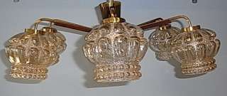 AUSTRIAN BUBBLE GLASS CHANDELIER CEILING LAMP AF103  